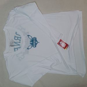 NBA Charlotte Hornets mens long sleeve graphic tee